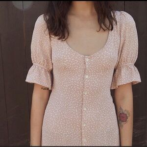 Christy Dawn Lennon Dress in Petal Dot small